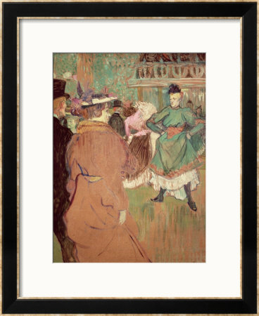 Quadrille At The Moulin Rouge, 1892 by Henri De Toulouse-Lautrec Pricing Limited Edition Print image