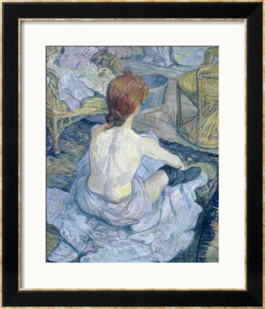Woman At Her Toilet, 1896 by Henri De Toulouse-Lautrec Pricing Limited Edition Print image