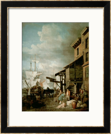 Custom House Quay by Samuel Scott Pricing Limited Edition Print image