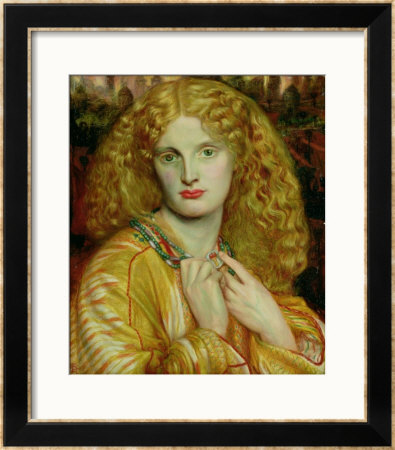 Helen Of Troy, 1863 by Dante Gabriel Rossetti Pricing Limited Edition Print image