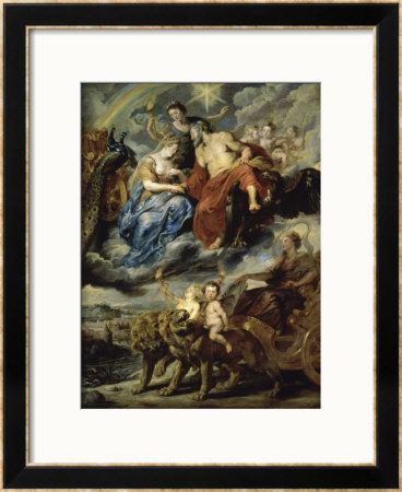 The Meeting At Lyons by Peter Paul Rubens Pricing Limited Edition Print image