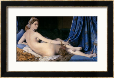 The Grand Odalisque by Jean-Auguste-Dominique Ingres Pricing Limited Edition Print image