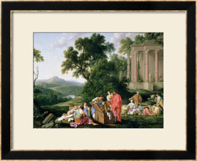 Laban Searching For The Idols, 1647 by Laurent De La Hyre Pricing Limited Edition Print image