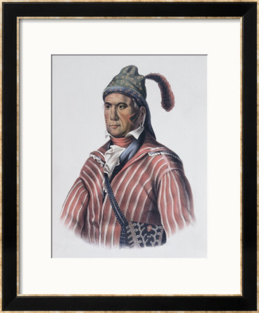 Menawa (Oakfuskee Chief) by Charles Bird King Pricing Limited Edition Print image