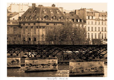 Pont Des Arts by Marina Drasnin Gilboa Pricing Limited Edition Print image