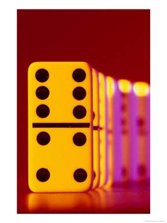 Dominos by Fogstock Llc Pricing Limited Edition Print image