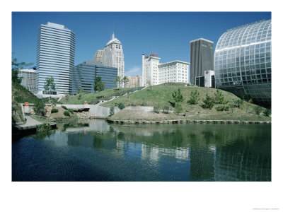 Skyline Of Downtown Oklahoma City, Ok by Scott Berner Pricing Limited Edition Print image