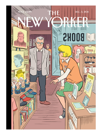 The New Yorker Cover - December 5, 2011 by Dan Clowes Pricing Limited Edition Print image