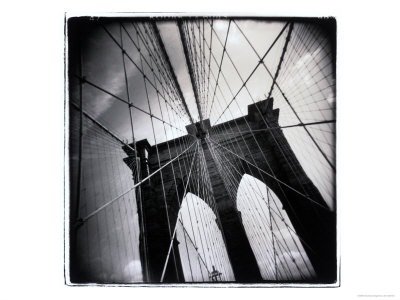 Brooklyn Bridge, New York, Ny by John Glembin Pricing Limited Edition Print image