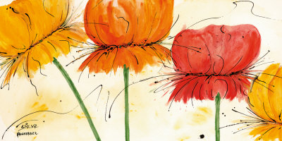 Blumen Fantasie I by Sylvia Haigermoser Pricing Limited Edition Print image