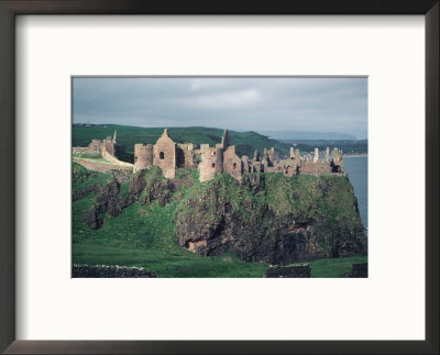 Dunluce Castle On Cliff, Northern Ireland by Pat Canova Pricing Limited Edition Print image