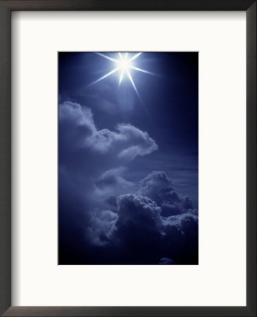 Bright Star Above Clouds by Bruce Clarke Pricing Limited Edition Print image