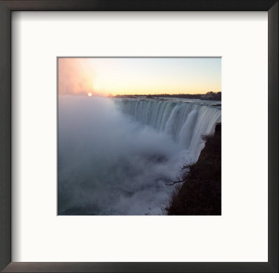 Sunrise At Niagara Falls, Ontario, Canada by Keith Levit Pricing Limited Edition Print image
