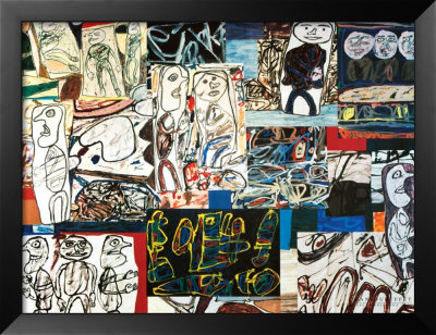 Tissu D'episode, 1976 by Jean Dubuffet Pricing Limited Edition Print image