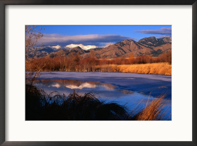 Bridger Mountains Near Bozeman, Bozeman, Usa by Carol Polich Pricing Limited Edition Print image