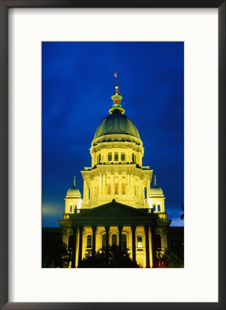 State Capitol Building, Springfield, United States Of America by Richard Cummins Pricing Limited Edition Print image