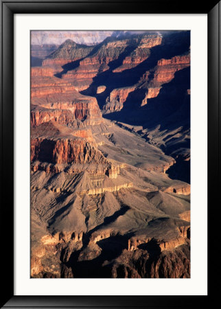 Overhead Of South Rim Of Canyon, Grand Canyon National Park, U.S.A. by Mark Newman Pricing Limited Edition Print image