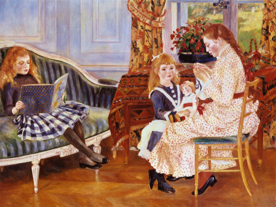 Pomeriggio Dei Bambini by Pierre-Auguste Renoir Pricing Limited Edition Print image