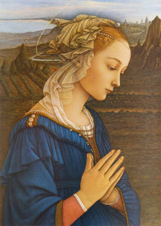 Madonna Delle Roccie, Particolare by Filippo Lippi Pricing Limited Edition Print image