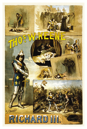 Thomas W. Keene As Richard Iii, C.1884 by W.J. Morgan& Co. Pricing Limited Edition Print image