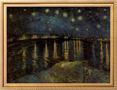 Starry Night Over The Rhone, 1888 by Vincent Van Gogh Pricing Limited Edition Print image