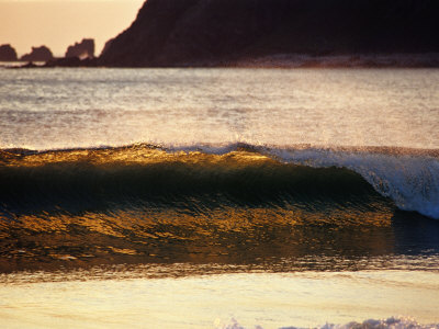Back Lit Wave Off Inishowen, Ireland by Gareth Mccormack Pricing Limited Edition Print image