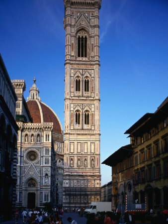 Tower Of Baptistry, Florence, Tuscany, Italy by Jon Davison Pricing Limited Edition Print image