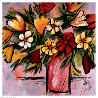 Vivid Bouquet by Domenico Provenzano Pricing Limited Edition Print image