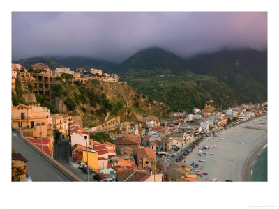 View Of La Chinalea, Fisherman's District, Scilla, Calabria, Italy by Walter Bibikow Pricing Limited Edition Print image