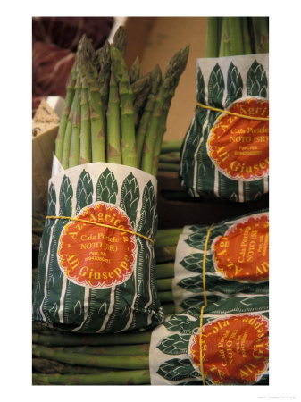 Wrapped Asparagus, Siracusa, Italy by Dave Bartruff Pricing Limited Edition Print image