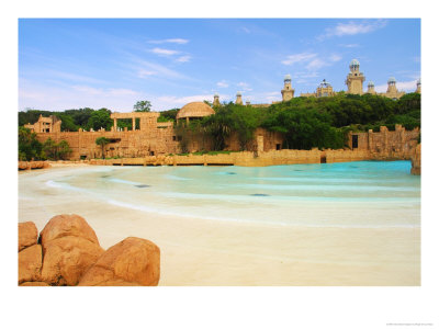 The Wave Pool At The Lost City, North West Province, South Africa by Roger De La Harpe Pricing Limited Edition Print image