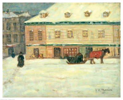 Winter Scene by James Wilson Morrice Pricing Limited Edition Print image