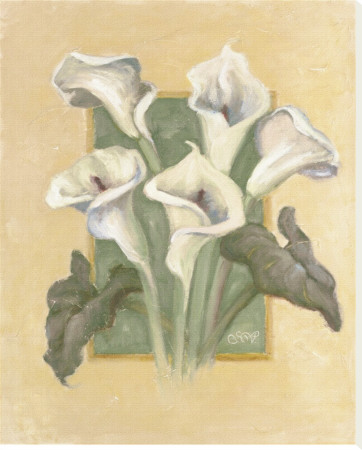 Cala Lilies by Shari White Pricing Limited Edition Print image