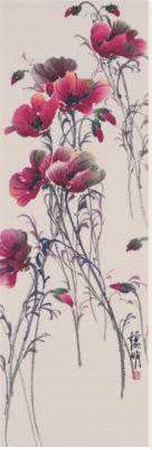 Majestic Poppy by Ywing Ming Jyang Pricing Limited Edition Print image