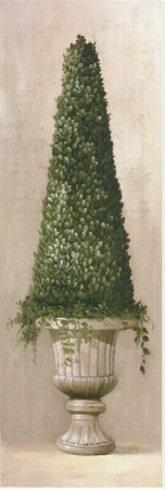 Cone Sm Green Leaf Topiary by Welby Pricing Limited Edition Print image