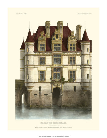 Petite French Chateaux Ix by Victor Petit Pricing Limited Edition Print image