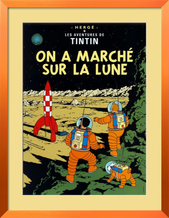 Explorers On The Moon (1954) by Hergé (Georges Rémi) Pricing Limited Edition Print image