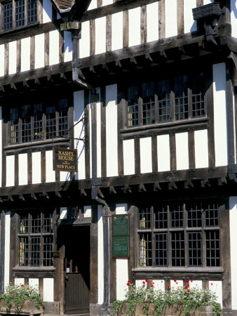 Nash House, Dating From The 17Th Century, House Of Shakespeare's Grandaughter, Warwickshire by Brigitte Bott Pricing Limited Edition Print image