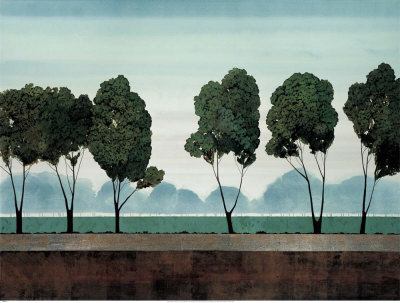 Six Trees by Robert Charon Pricing Limited Edition Print image