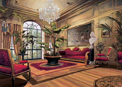 Grand Salon by Sebastien Duval Pricing Limited Edition Print image