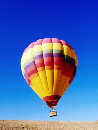 Hot Air Balloon In The Sky, Albuquerque, New Mexico by Lee Foster Pricing Limited Edition Print image