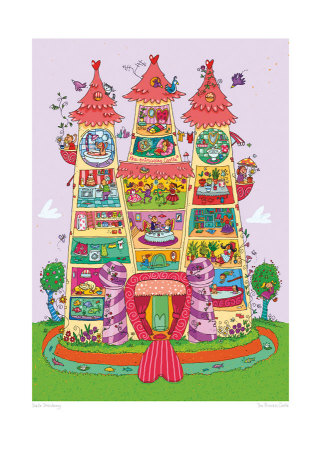 The Princess Castle by Joelle Dreidemy Pricing Limited Edition Print image