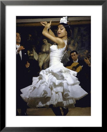 Flamenco Dancer Maria Albaicin Performing by Loomis Dean Pricing Limited Edition Print image