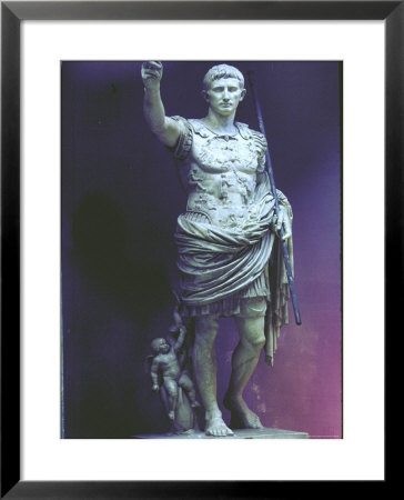Statue Of Emperor Caesar Augustus As General by Gjon Mili Pricing Limited Edition Print image
