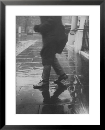 Reflections On Wet Pavement by E O Hoppe Pricing Limited Edition Print image