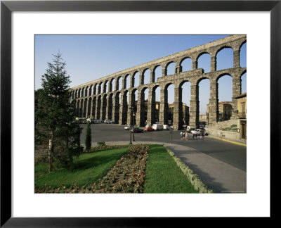 Roman Aqueduct, Segovia, Unesco World Heritage Site, Castilla Leon, Spain by Peter Scholey Pricing Limited Edition Print image