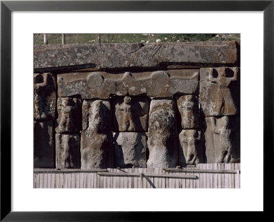 Remains Of A Hittite Temple At Eflatun Pinar, Beysehir, Anatolia, Turkey, Eurasia by Marco Simoni Pricing Limited Edition Print image