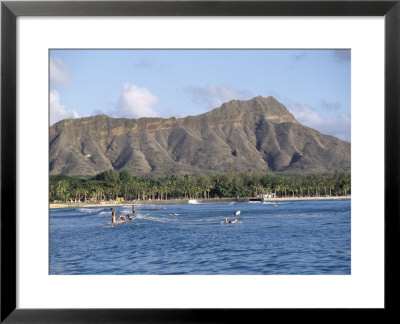View Of Diamond Head Crater, Oahu, Hawaii, Hawaiian Islands, Usa by Alison Wright Pricing Limited Edition Print image