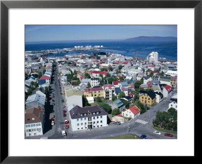 View Over The City, Reykjavik, Iceland, Polar Regions by David Lomax Pricing Limited Edition Print image