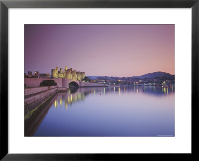 Conwy Castle At Sunset, Gwynedd, North Wales, Uk, Europe by Roy Rainford Pricing Limited Edition Print image